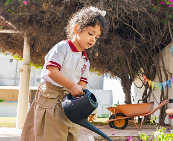 Advanced Montessori students at Redwood Nursery - 4 to 6 years program