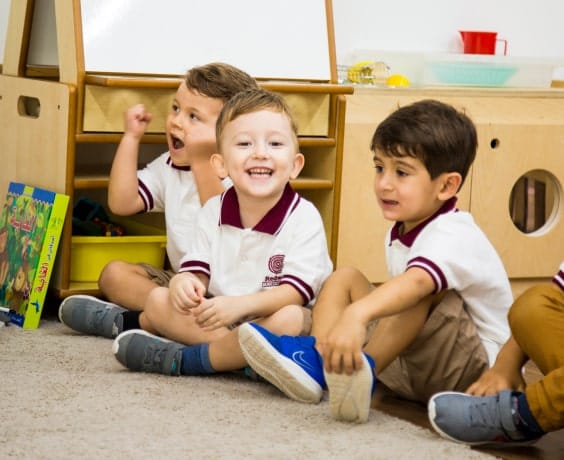 Foundation students at Redwood Nursery - 3 to 4 years program