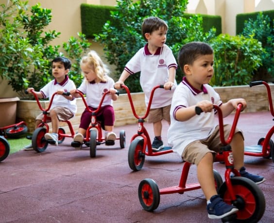 Preschool children at Redwood Nursery - 2 to 3 years program