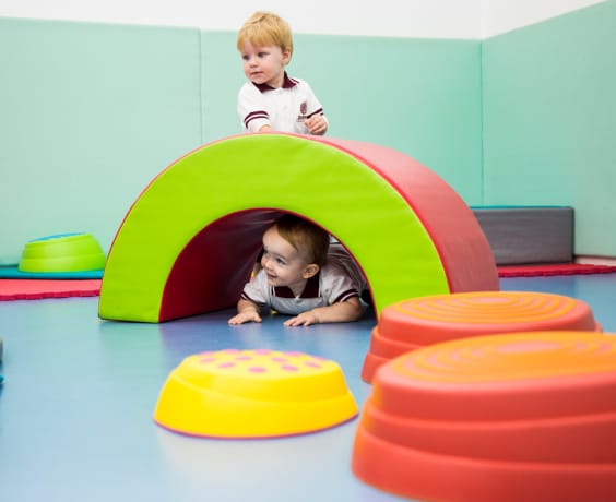 Toddlers at Redwood Nursery - 1 to 2 years program